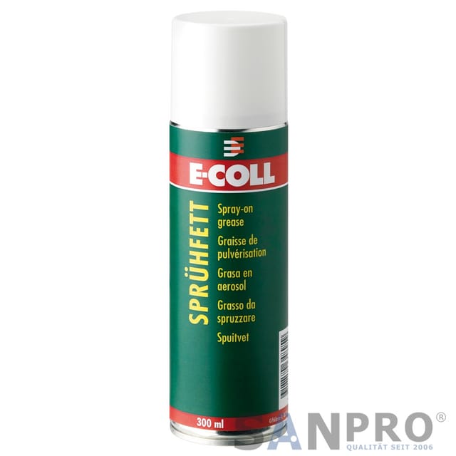 Sprühfett 300ml, weiß - E-coll