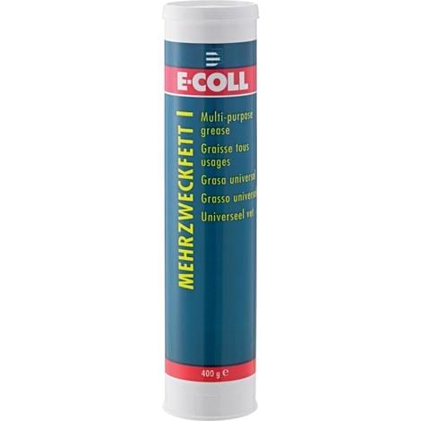 E-COLL EU Mehrzweckfett I 400g Kartusche hell bleifrei 12 Stk