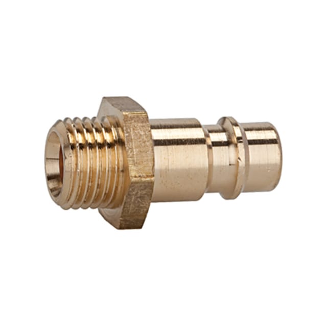 FP - Stecknippel für Kupplung nw 7,2-7,8, Messing, ag G1/8 riegler