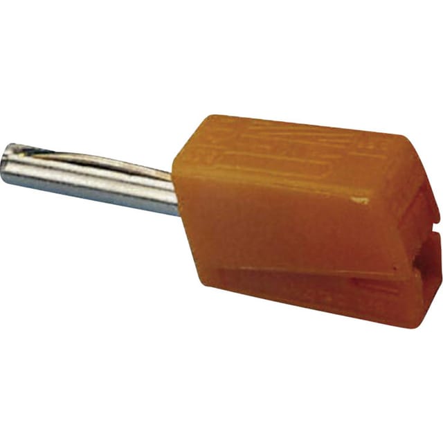Wago - Bananenstecker Stecker, gerade Stift-Ø: 4 mm Orange 1 St.