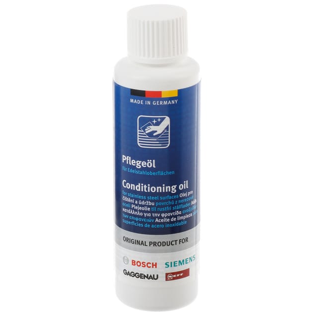 Bsh 00311945 Reinigungs- und Pflegeöl für Edelstahloberflächen (100 ml.)