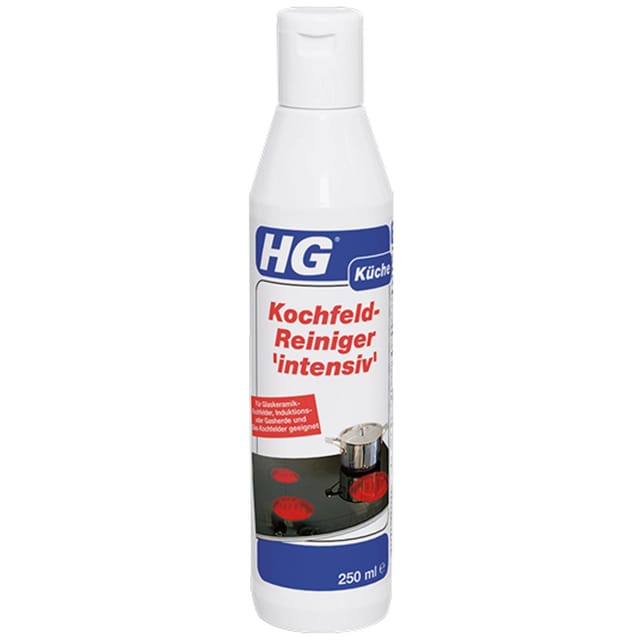 HG - Kochfeldreiniger extra stark 250 ml Induktion Glaskeramik Herd