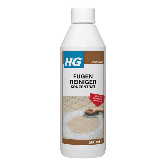 HG - Fugenreiniger Konzentrat 500 ml Fugen Reiniger Wandfugen Bodenfugen