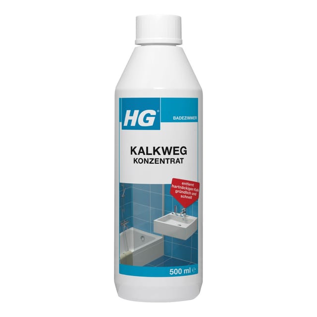 HG - Kalkweg Konzentrat 500 ml Kalkentferner