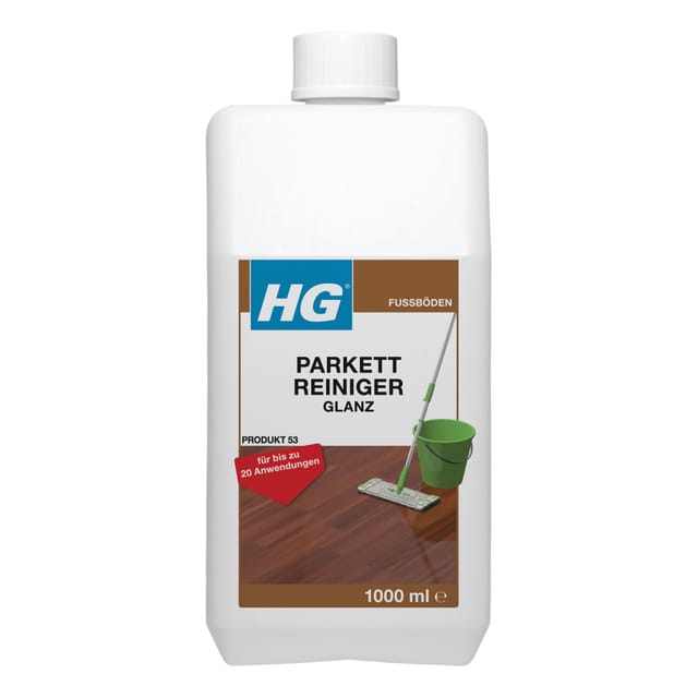 HG - Parkettreiniger Glanz 1 l Parkett Reiniger