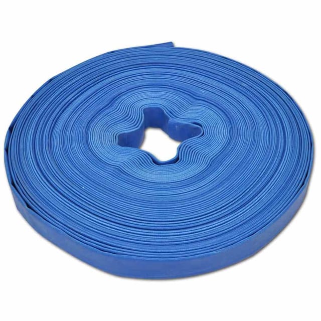 Wasser-Flachschlauch 50 m 1 Zoll pvc Vidaxl
