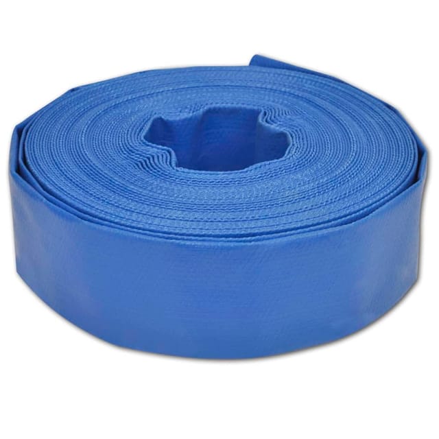 Wasser-Flachschlauch 25 m 2 Zoll pvc Vidaxl