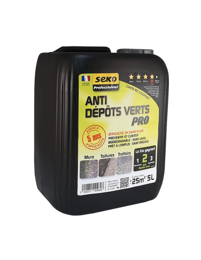 Anti-Ablagerungen Grün Pro Seko 5 Liter - Sodepac