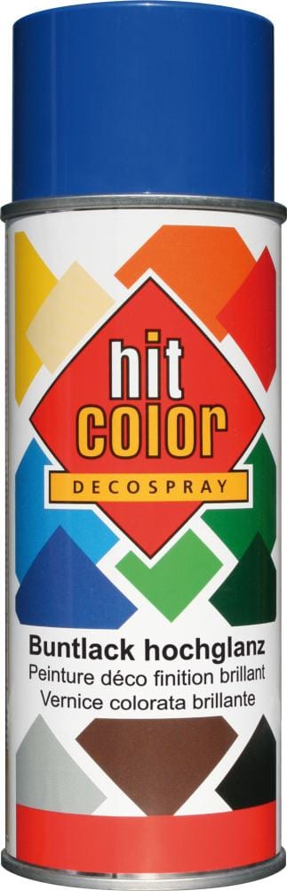 belton Hitcolor Lackspray 400 ml enzianblau hochglanz Spraylack Buntlack