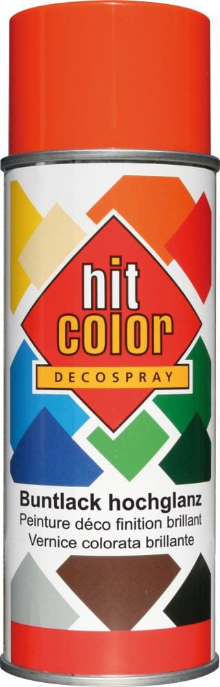 Belton - Hitcolor Lackspray 400 ml reinorange hochglanz Spraylack Buntlack