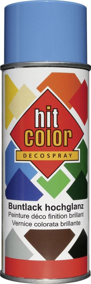 belton Hitcolor Lackspray 400ml lichtblau hochglanz Sprühlack Spraylack Buntlack