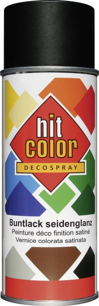 belton Hitcolor Lackspray 400 ml tiefschwarz seidenglanz Spraylack Buntlack