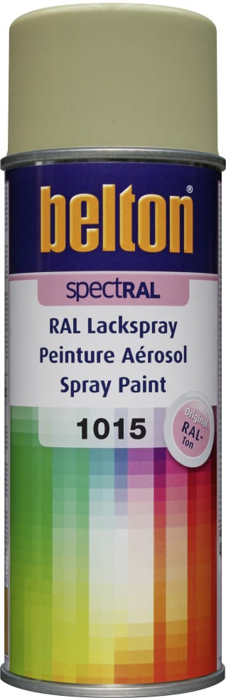 SpectRAL Lackspray 400 ml hellelfenbein Sprühlack Buntlack Spraylack - Belton