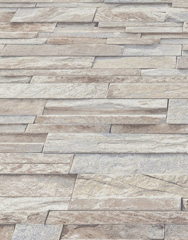 Erismann Vliestapete 02363-10 Steine beige 10,05 x 0,53 m Vliestapeten