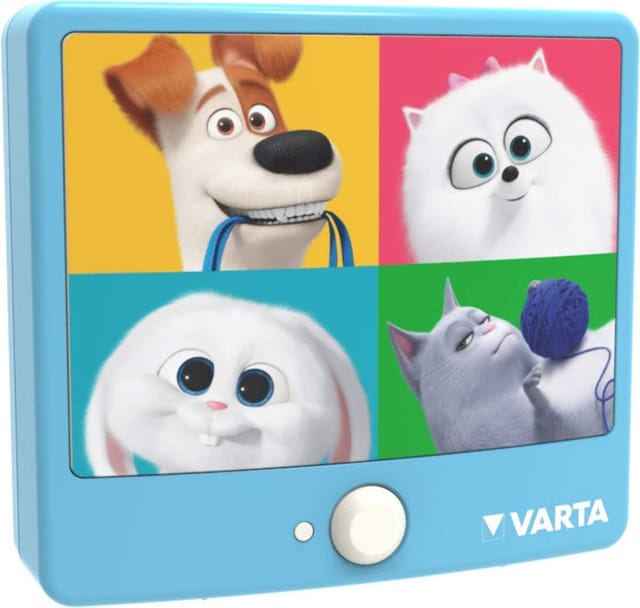 Varta - Secret Life of Pets 2 Bewegungslicht inkl. Batterien Nachtlicht
