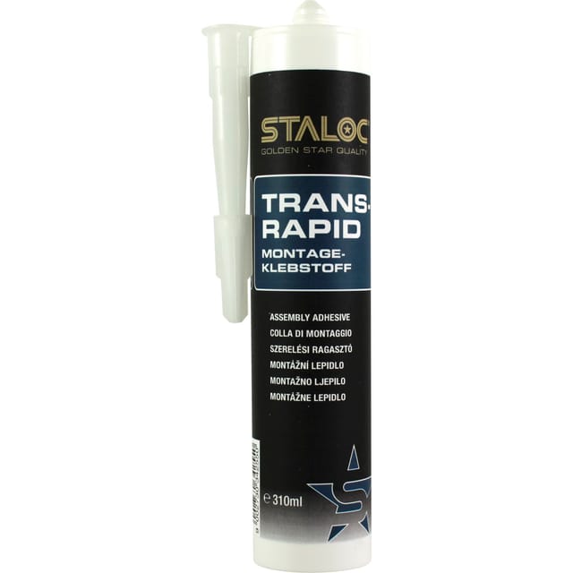 Pu Montagekleber Trans Rapid 310ml transparent - Staloc