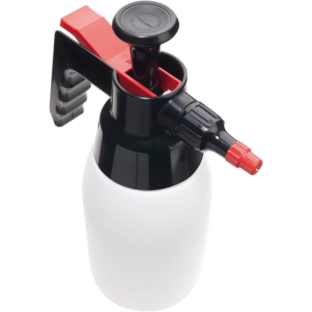 Pumpsprühflasche Zerstäuber 1 Liter Drucksprüher für Reiniger mit Lösemittel