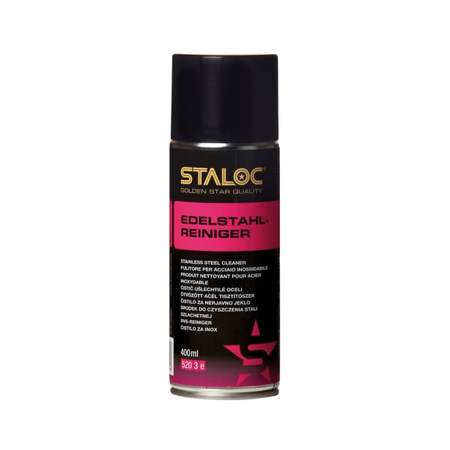 Staloc - Edelstahl-Reiniger reinigt, pflegt und schützt Edelstahl-Oberflächen 400 ml