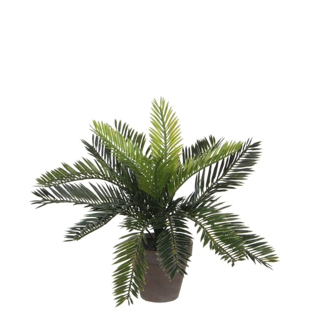 Mica Cycas Palme grün im Topf 33 x 34 cm Kunstpflanzen