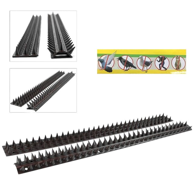 Lgvshopping - Kinzo Vogelabwehr Zaunspitzen 5m Taubenspikes Abwehrstacheln Taubenabwehr