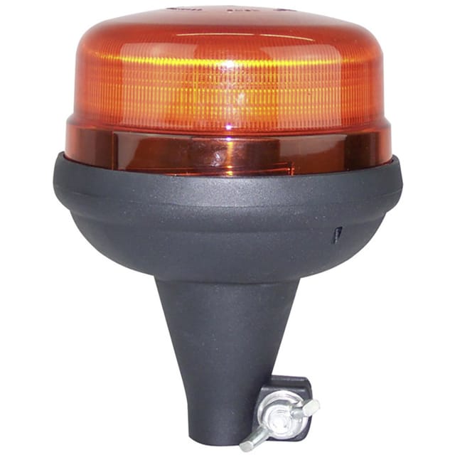 Berger&schröter - Rundumleuchte 20247 12 v, 24 v über Bordnetz Normhalter Orange