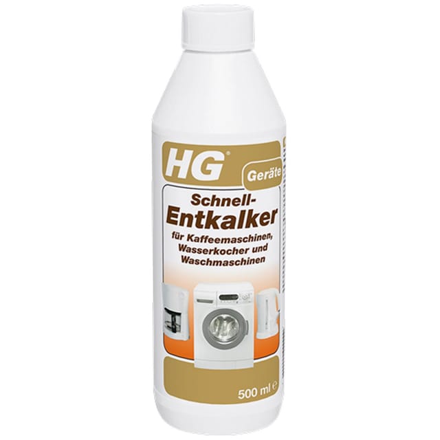 HG Geräte Entkalker 500 ml für Kaffeemaschine Wasserkocher Waschmaschine
