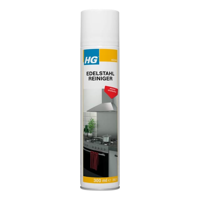 HG - Edelstahl Reiniger 300 ml Chromreiniger Aluminiumreiniger Edelstahlreiniger