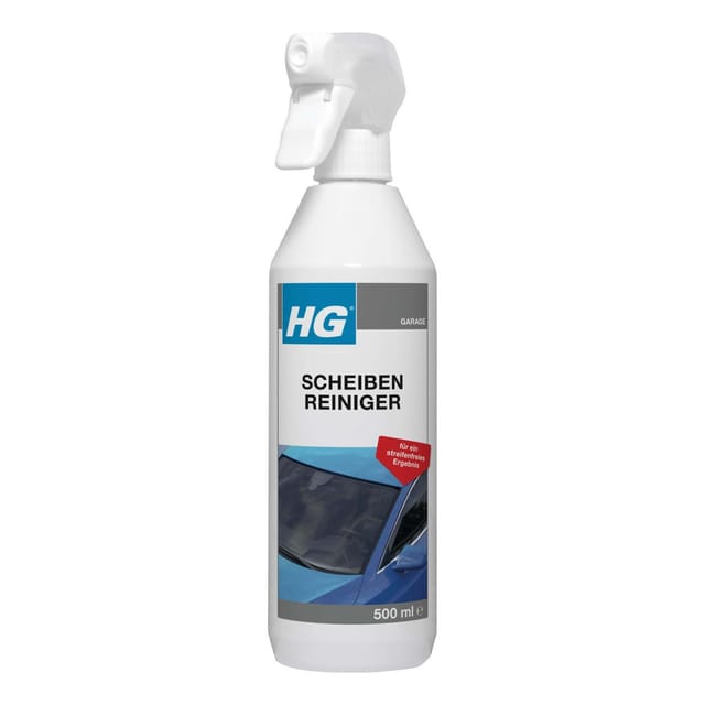 HG - Scheibenreiniger 500 ml Scheiben- und Fenster Reiniger Sprühflasche