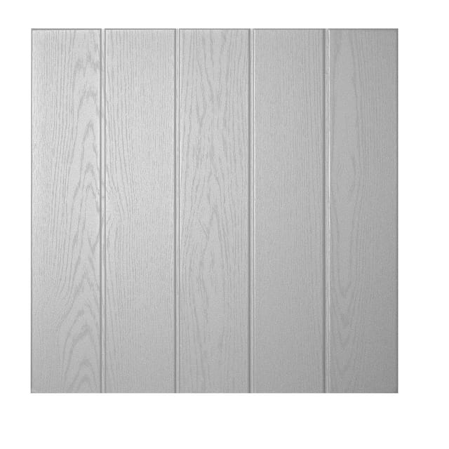 Decosa - Deckenplatte Athen, hellgrau, 50 x 50 cm - 20 Pack(= 40 qm)