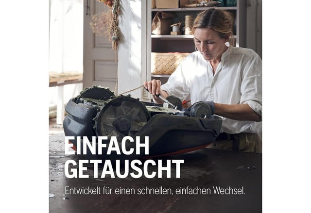 Automower® Endurance Messer ✔ 6er-Pack Kohlenstoffstahl, 4-Kanten-Design für längere Lebensdauer und schärfere Schnitte - Husqvarna