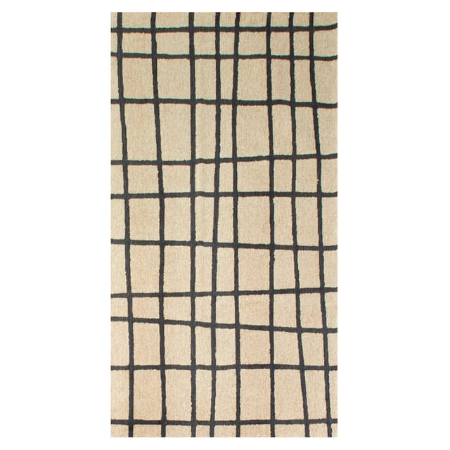 Beneffito - teppich - caro kollektion - creamy black - Teppich - grau - 80x150cm