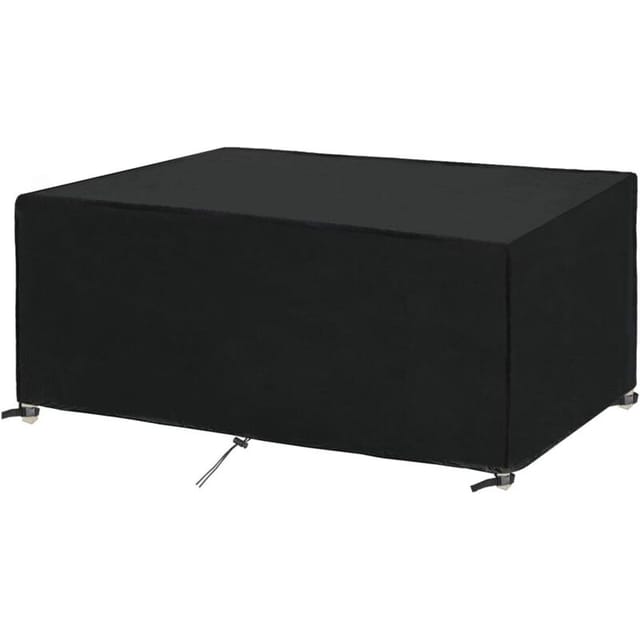 Telo da giardino rettangolare, copertura impermeabile 250x150x90 cm per mobili da giardino, copertura protettiva per mobili da giardino, telo di
