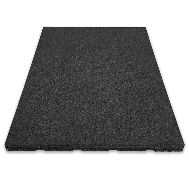 Fallschutzmatte Play Protect Schwarz Stärke: 25 Mm 50 X 50 Cm