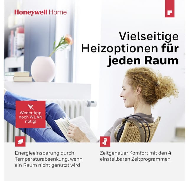 HR10R Rondostat Heizkörperthermostat elektronisch 5 bis 30 °c - Honeywell