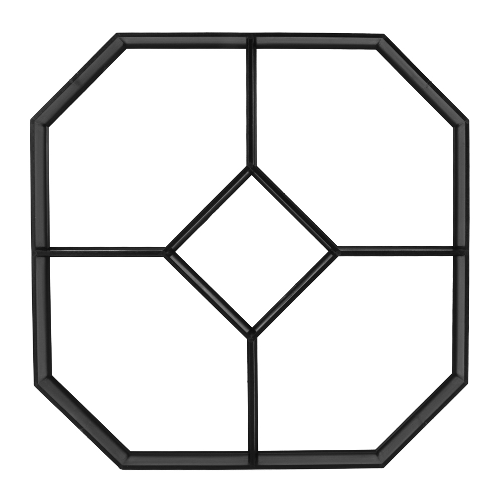 Sechseckige Betonpflasterform, Diy-zementziegelwege Für Garten, Hof Und Terrasse.