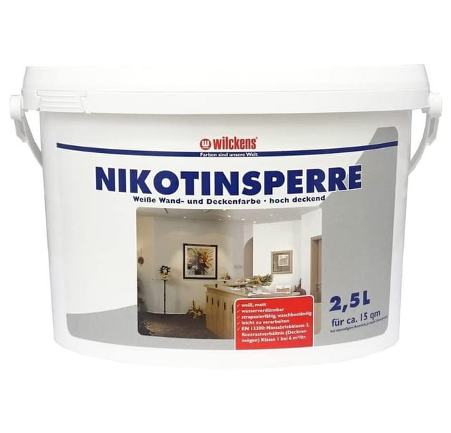 Wilckens Nikotinsperre Weiß matt 2,5l 16291500080