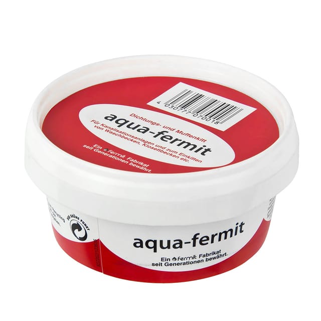 Le Sanitaire - Aqua Fermit - Dichtungs- und Muffenkitt zähelastisch- 250 g Dose