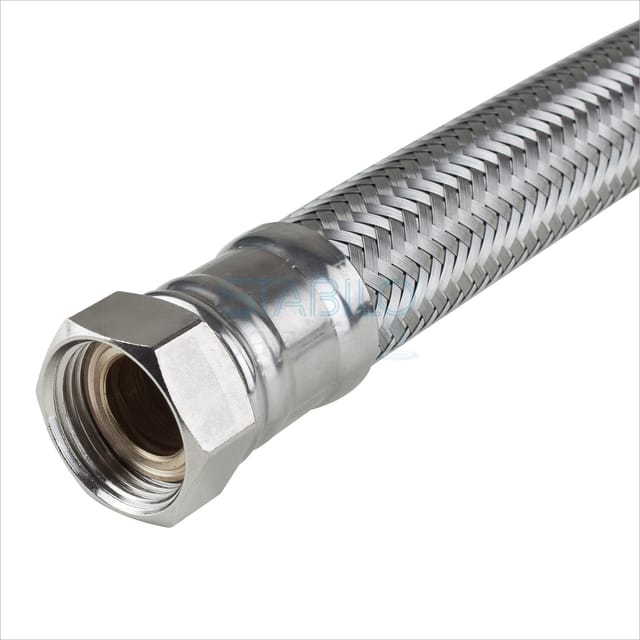 Bremboflex - Edelstahl Panzerschlauch 3/4 Zoll 250cm 2500mm DN19 Brauchwasser