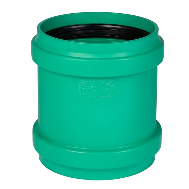 Ostendorf - kg 2000 Überschiebmuffe DN200 Abwasserrohr Abflussrohr Kanalrohr grün