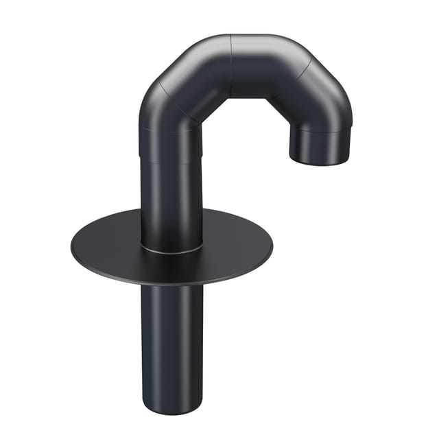 Klüber - Klöber Flavent Flachdach Durchführungs-Set dn 100 pvc Anschluss