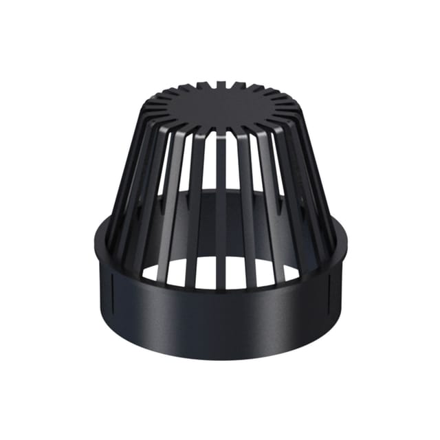 Klöber Flavent Flachdach Laubfang DN100 Hart pvc für Dachablauf