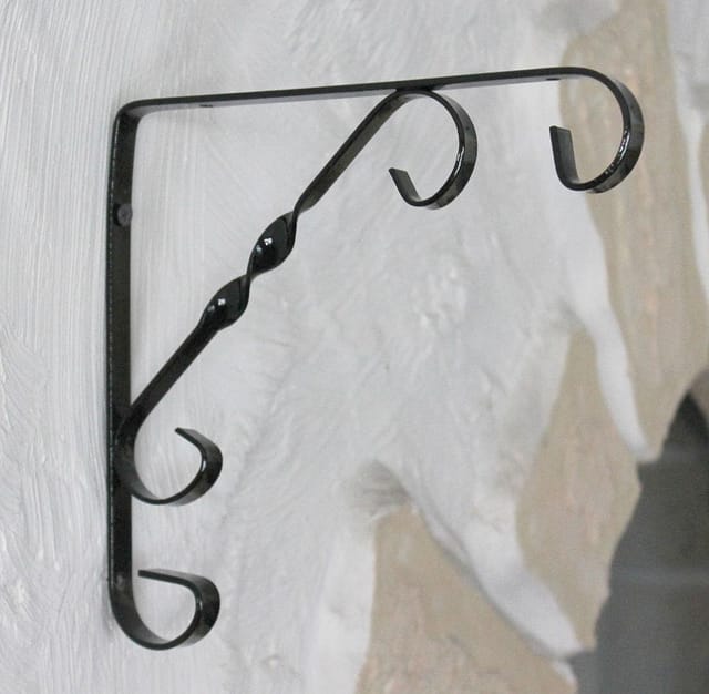 Dandibo - Wandwinkel Art.35 Regalträger aus Metall 19,5 cm Wandhalter Regalhalter Winkel