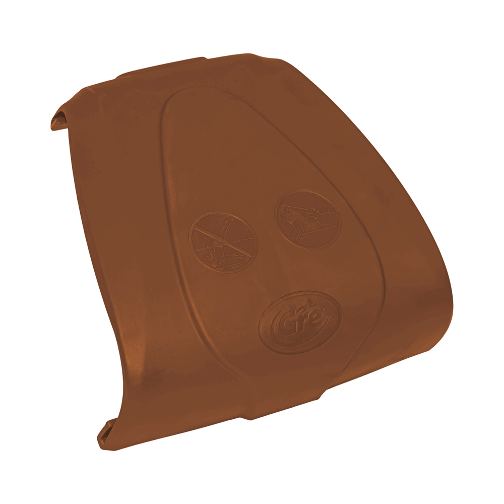 Protector De Playa Recto Marrón Gre 150 Mm Para Piscinas Elevadas – Ref. Pin1501rw