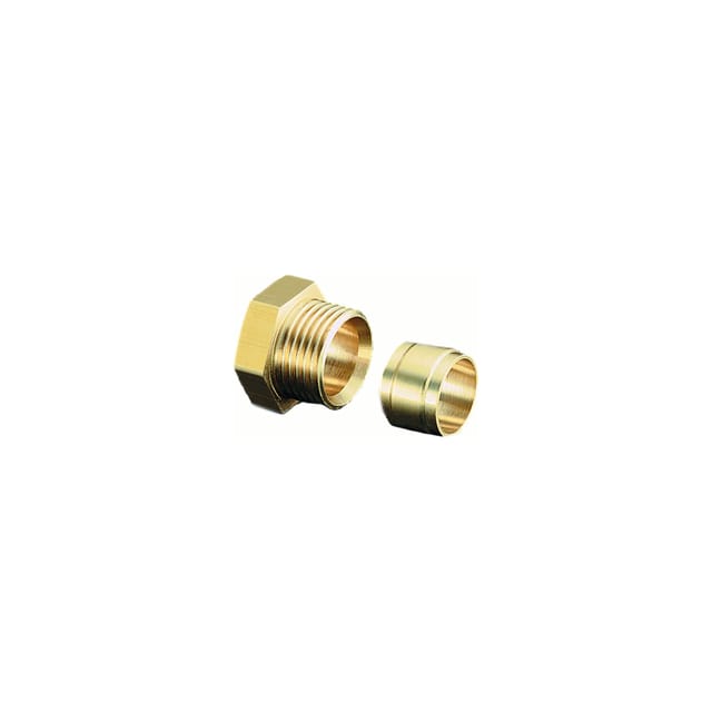 Oventrop Ofix-Oil Klemmringverschraubung 6mm 2-fach für Zweistrangfilter und Flexo-Block