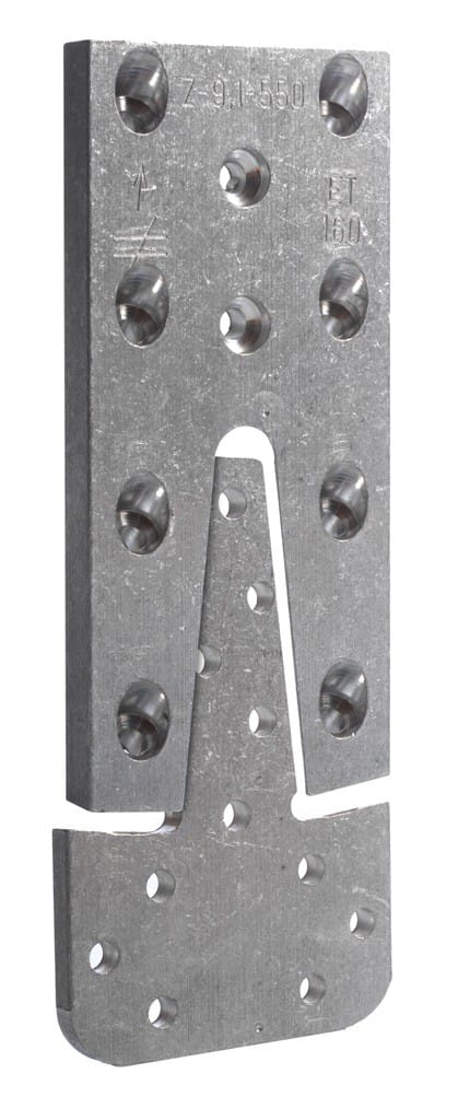 Simpson Strong Tie - Simpson Hirnholzverbinder Holzverbinder etb 190-B mit Bewertung, Aluminium