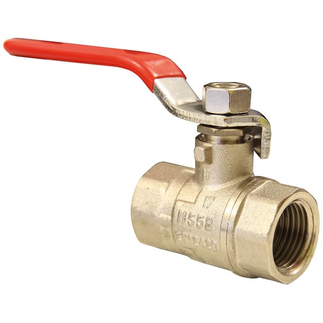 Kugelhahn mit beidseitigem ig 1/2' mit langem Hebel