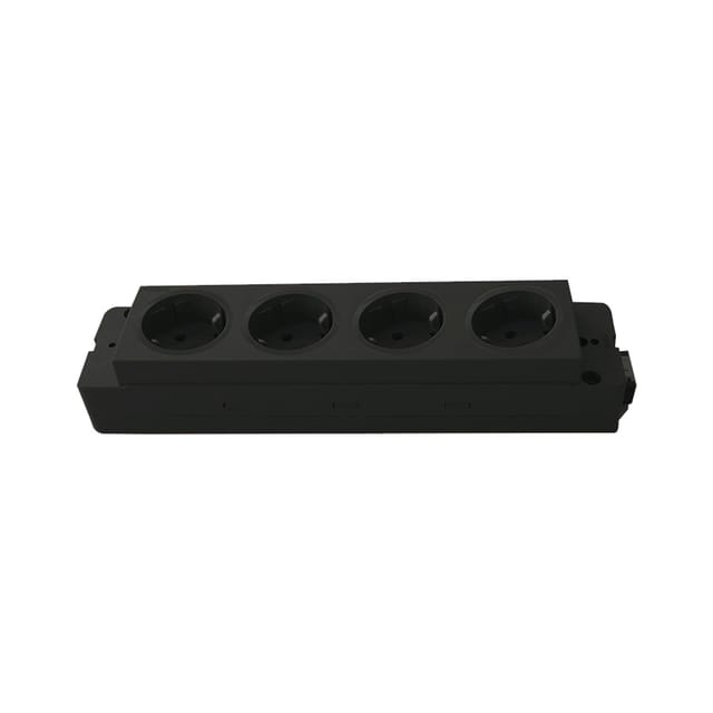 Evoline - Express Steckdosenleiste Steckose 4-fach Schukosteckdose 16A 3680 Watt