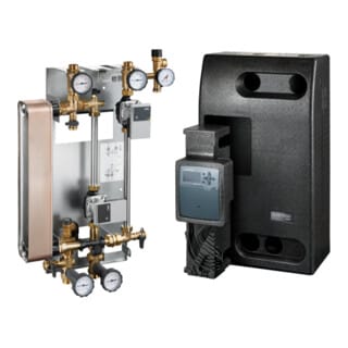 Oventrop - Regusol X-Uno 25 Solarstation dn 25 Wilo Para, ein Anschluss