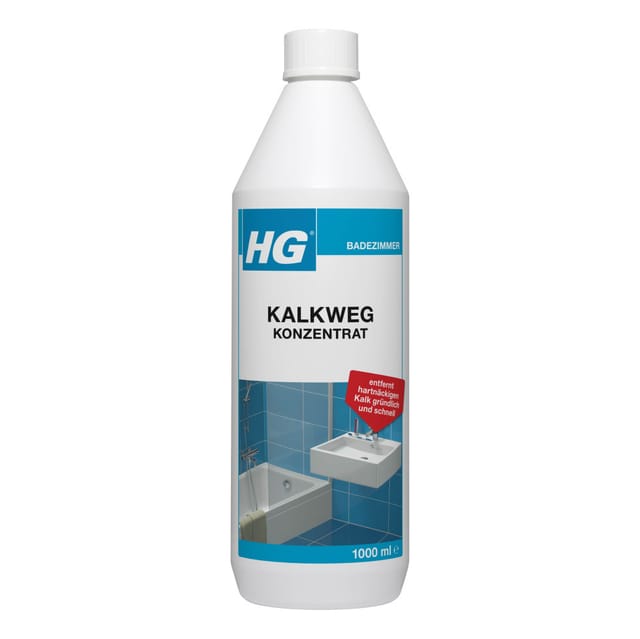 HG - Kalkweg Konzentrat 1 l Kalkentferner