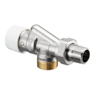 Av 9 Thermostatventil dn 15 3/4' x 1/2', pn 10, Axial - Oventrop